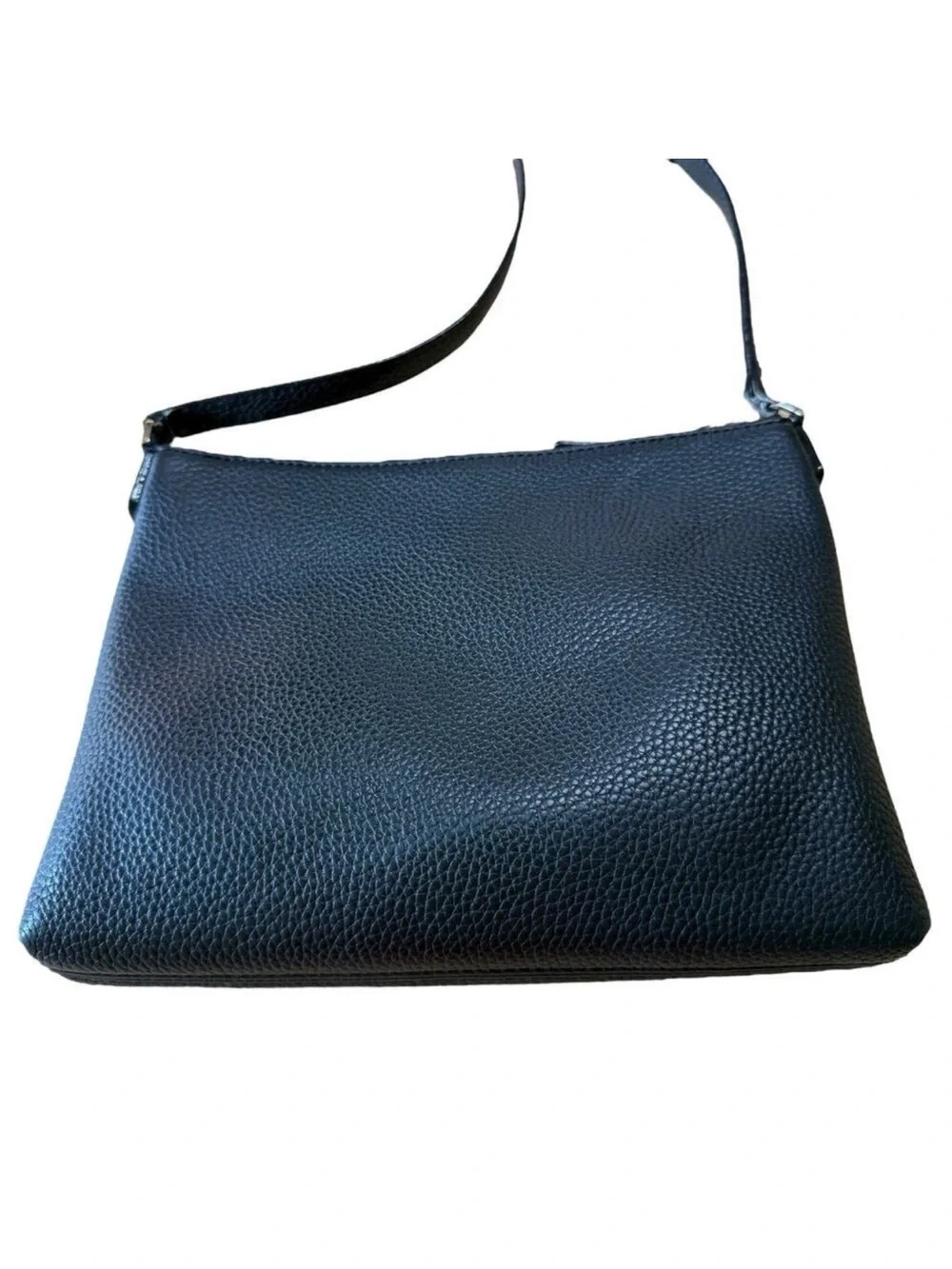 kate spade Black Pebbled Leather Crossbody with Gold Hardware